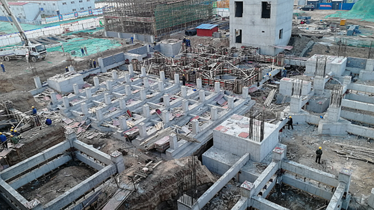 保南垃圾焚烧发电项目建筑安装工程进展顺利